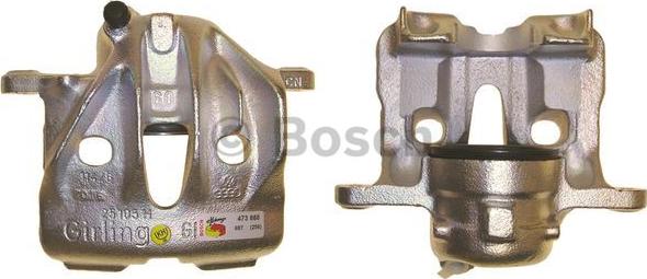 BOSCH 0 986 473 668 - Тормозной суппорт autospares.lv