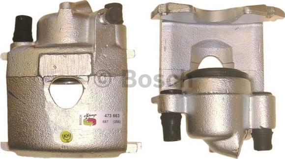 BOSCH 0 986 473 663 - Тормозной суппорт autospares.lv