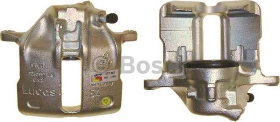 BOSCH 0 986 473 687 - Тормозной суппорт autospares.lv