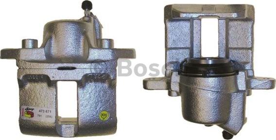 BOSCH 0 986 473 671 - Тормозной суппорт autospares.lv