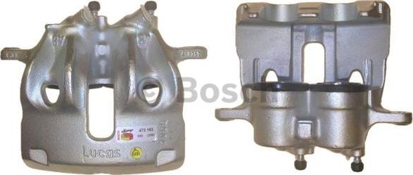 BOSCH 0 986 473 163 - Тормозной суппорт autospares.lv