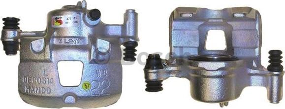 BOSCH 0 986 473 171 - Тормозной суппорт autospares.lv