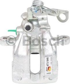 BOSCH 0 986 473 846 - Тормозной суппорт autospares.lv