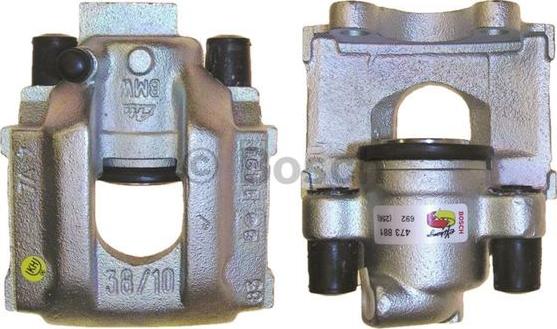 BOSCH 0 986 473 881 - Тормозной суппорт autospares.lv