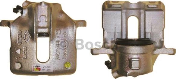 BOSCH 0 986 473 789 - Тормозной суппорт autospares.lv