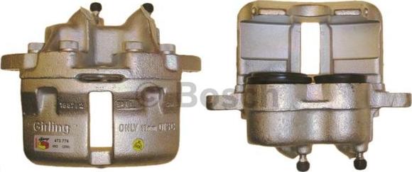 BOSCH 0 986 473 776 - Тормозной суппорт autospares.lv