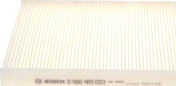 BOSCH 0 986 4B5 003 - Фильтр воздуха в салоне autospares.lv