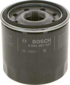 BOSCH 0 986 4B7 047 - Масляный фильтр autospares.lv