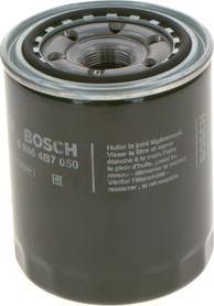 BOSCH 0 986 4B7 050 - Масляный фильтр autospares.lv