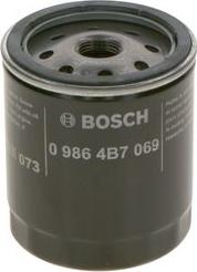 BOSCH 0 986 4B7 069 - Масляный фильтр autospares.lv