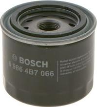 BOSCH 0 986 4B7 066 - Масляный фильтр autospares.lv