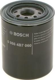 BOSCH 0 986 4B7 060 - Масляный фильтр autospares.lv