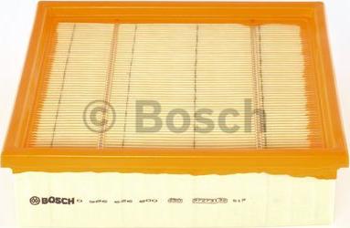 BOSCH 0 986 626 800 - Воздушный фильтр, двигатель autospares.lv