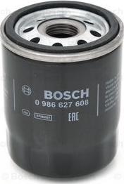 BOSCH 0 986 627 608 - Масляный фильтр autospares.lv