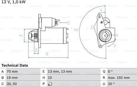 BOSCH 0 986 025 690 - Стартер autospares.lv