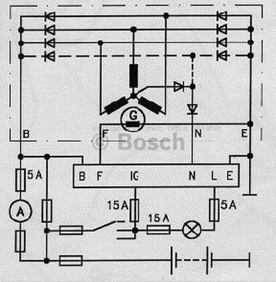BOSCH 0 986 190 019 - Регулятор напряжения, генератор autospares.lv