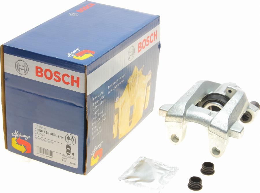 BOSCH 0 986 135 480 - Тормозной суппорт autospares.lv