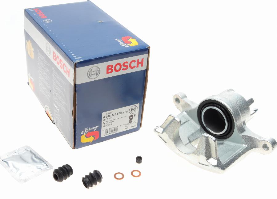 BOSCH 0 986 135 572 - Тормозной суппорт autospares.lv