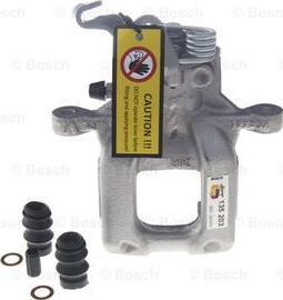 BOSCH 0 986 135 203 - Тормозной суппорт autospares.lv