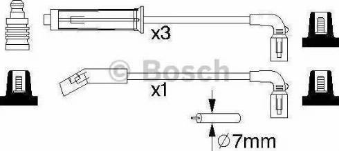 DKarta DK.96305387S - Комплект проводов зажигания autospares.lv