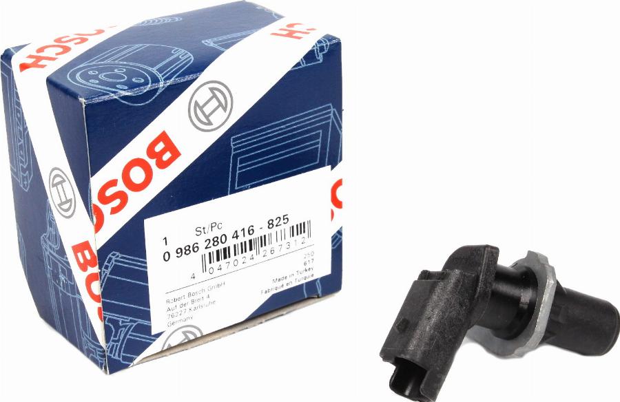 BOSCH 0 986 280 416 - Датчик импульсов, коленвал autospares.lv