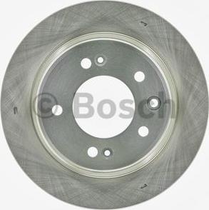 BOSCH 0 986 AB6 711 - Тормозной диск autospares.lv