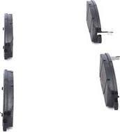 BOSCH 0 986 AB1 640 - Тормозные колодки, дисковые, комплект autospares.lv