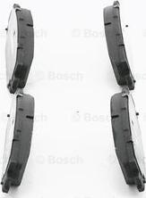 BOSCH 0 986 AB1 612 - Тормозные колодки, дисковые, комплект autospares.lv