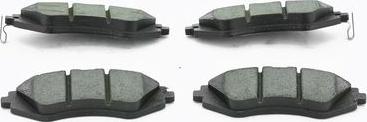 BOSCH 0 986 AB1 188 - Тормозные колодки, дисковые, комплект autospares.lv