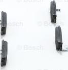 BOSCH 0 986 AB1 174 - Тормозные колодки, дисковые, комплект autospares.lv