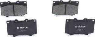 BOSCH 0 986 AB1 366 - Тормозные колодки, дисковые, комплект autospares.lv