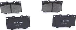 BOSCH 0 986 AB1 366 - Тормозные колодки, дисковые, комплект autospares.lv