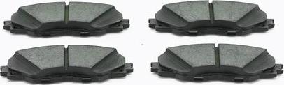 BOSCH 0 986 AB1 375 - Тормозные колодки, дисковые, комплект autospares.lv