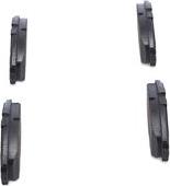 BOSCH 0 986 AB1 711 - Тормозные колодки, дисковые, комплект autospares.lv