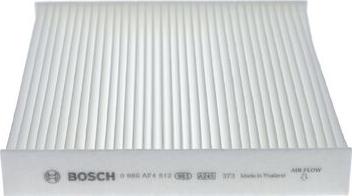 BOSCH 0 986 AF4 512 - Фильтр воздуха в салоне autospares.lv