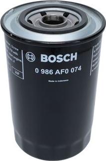 BOSCH 0 986 AF0 074 - Масляный фильтр autospares.lv