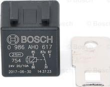 BOSCH 0 986 AH0 617 - Реле, рабочий ток autospares.lv