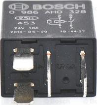 BOSCH 0 986 AH0 328 - Реле, рабочий ток autospares.lv