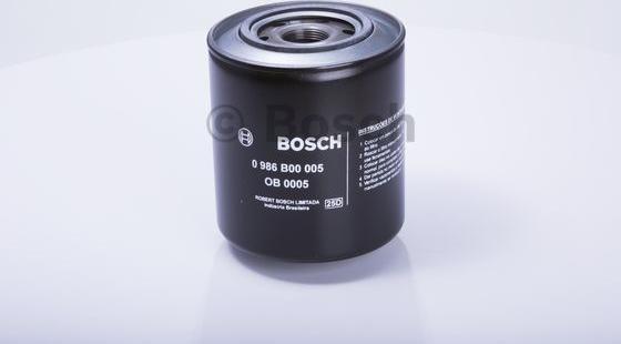 BOSCH 0 986 B00 005 - Масляный фильтр autospares.lv