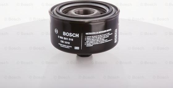 BOSCH 0 986 B01 016 - Масляный фильтр autospares.lv
