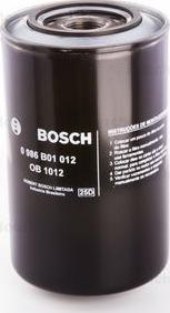 BOSCH 0 986 B01 012 - Масляный фильтр autospares.lv