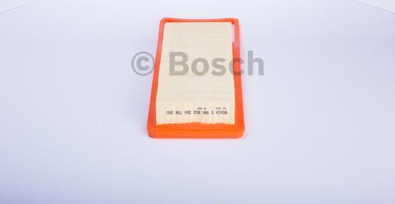 BOSCH 0 986 B02 366 - Воздушный фильтр, двигатель autospares.lv