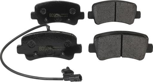 BOSCH 0 986 BB5 020 - Тормозные колодки, дисковые, комплект autospares.lv