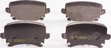 BOSCH 0 986 BB0 939 - Тормозные колодки, дисковые, комплект autospares.lv