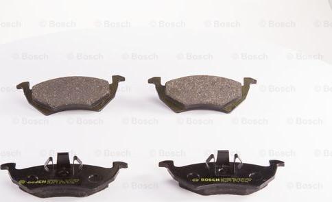 BOSCH 0 986 BB0 976 - Тормозные колодки, дисковые, комплект autospares.lv