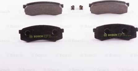 BOSCH 0 986 BB0 973 - Тормозные колодки, дисковые, комплект autospares.lv