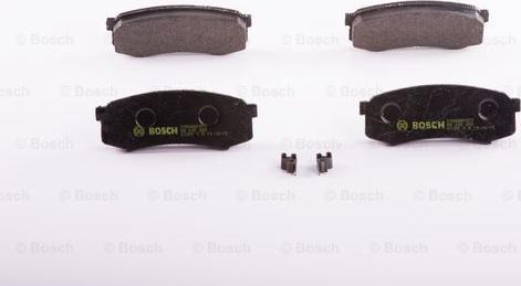 BOSCH 0 986 BB0 973 - Тормозные колодки, дисковые, комплект autospares.lv