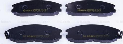 BOSCH 0 986 BB0 589 - Тормозные колодки, дисковые, комплект autospares.lv