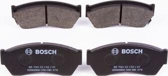 BOSCH 0 986 BB0 090 - Тормозные колодки, дисковые, комплект autospares.lv