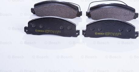 BOSCH 0 986 BB0 054 - Тормозные колодки, дисковые, комплект autospares.lv